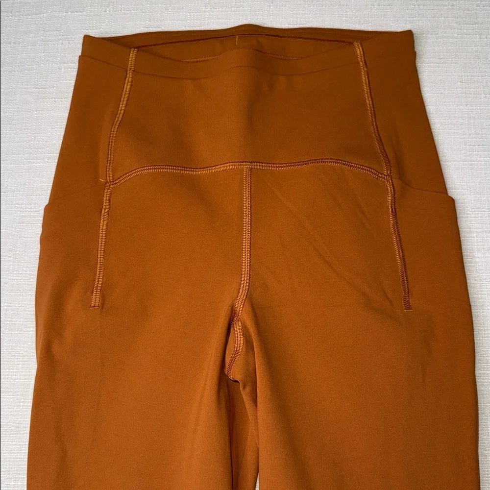 lululemon athletica Fast & Free High-Rise 28” Brown Leggings